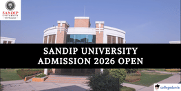 Sandip University Admission 2026 Begins via SUJEE